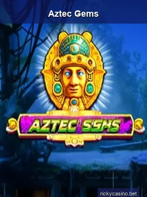 Aztec Gems slot game by Pragmatic Play - RTP 96.5%